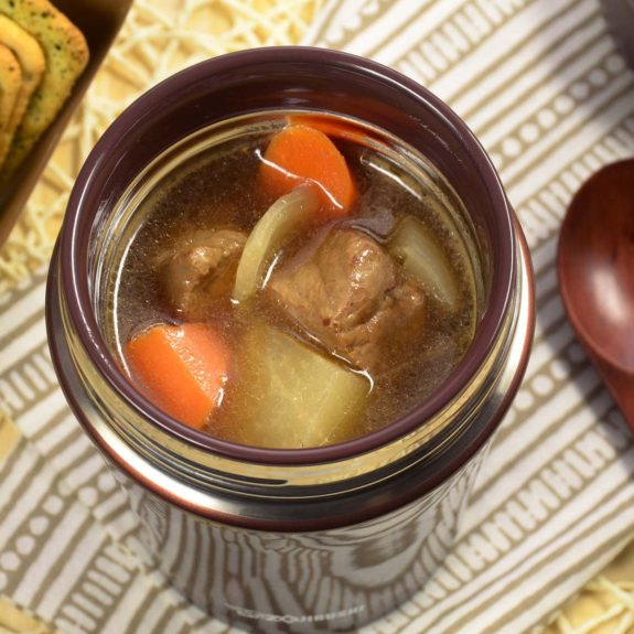 Caldo De Carne Com Nabo