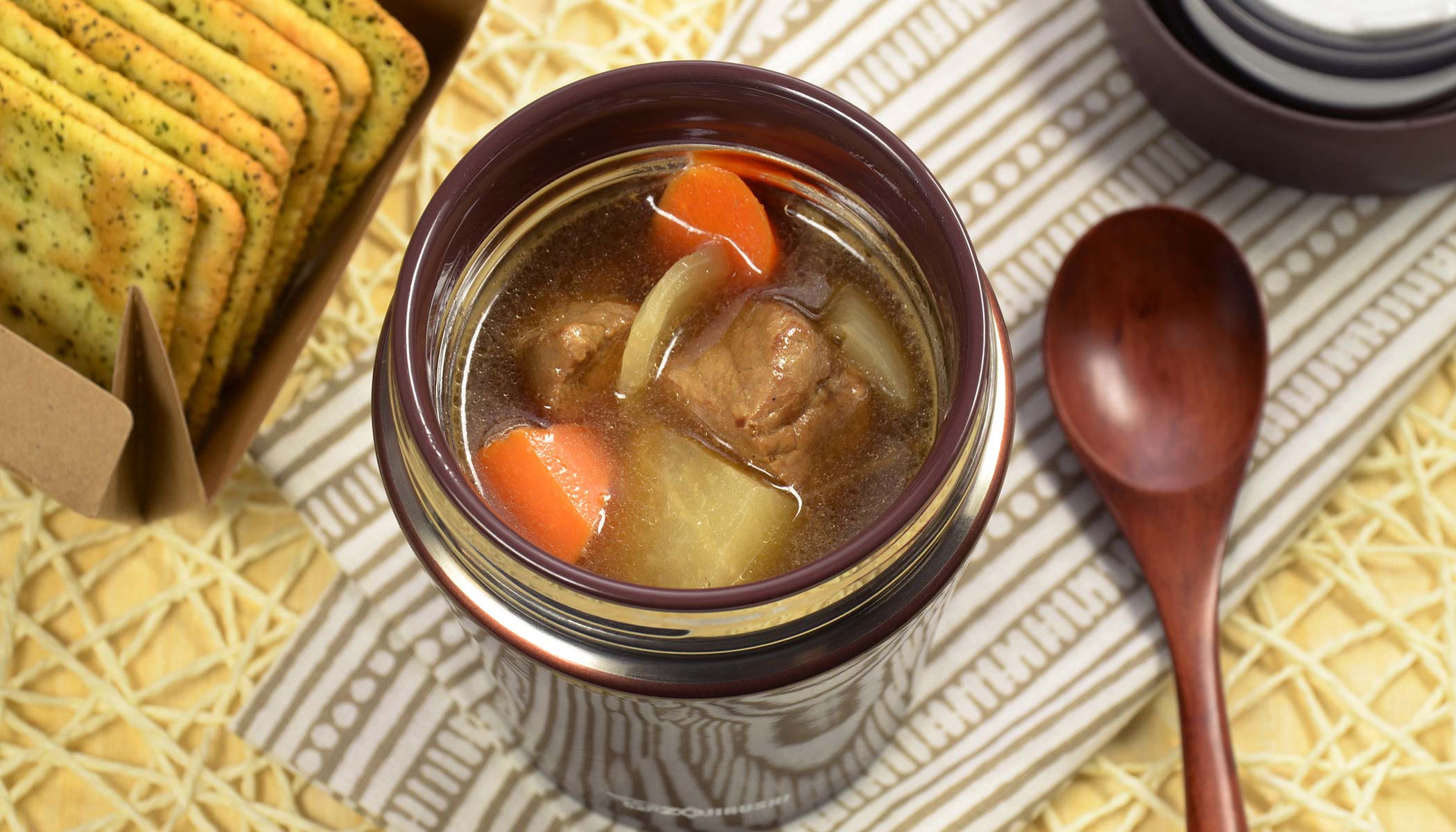 Caldo De Carne Com Nabo