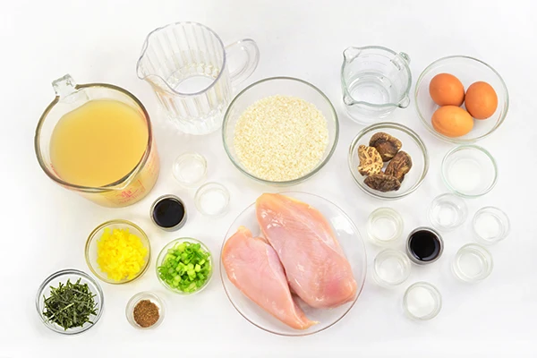 Keihan (Arroz com caldo de frango japonês)