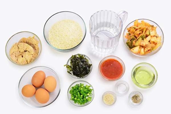 Arroz frito com Kimuchi